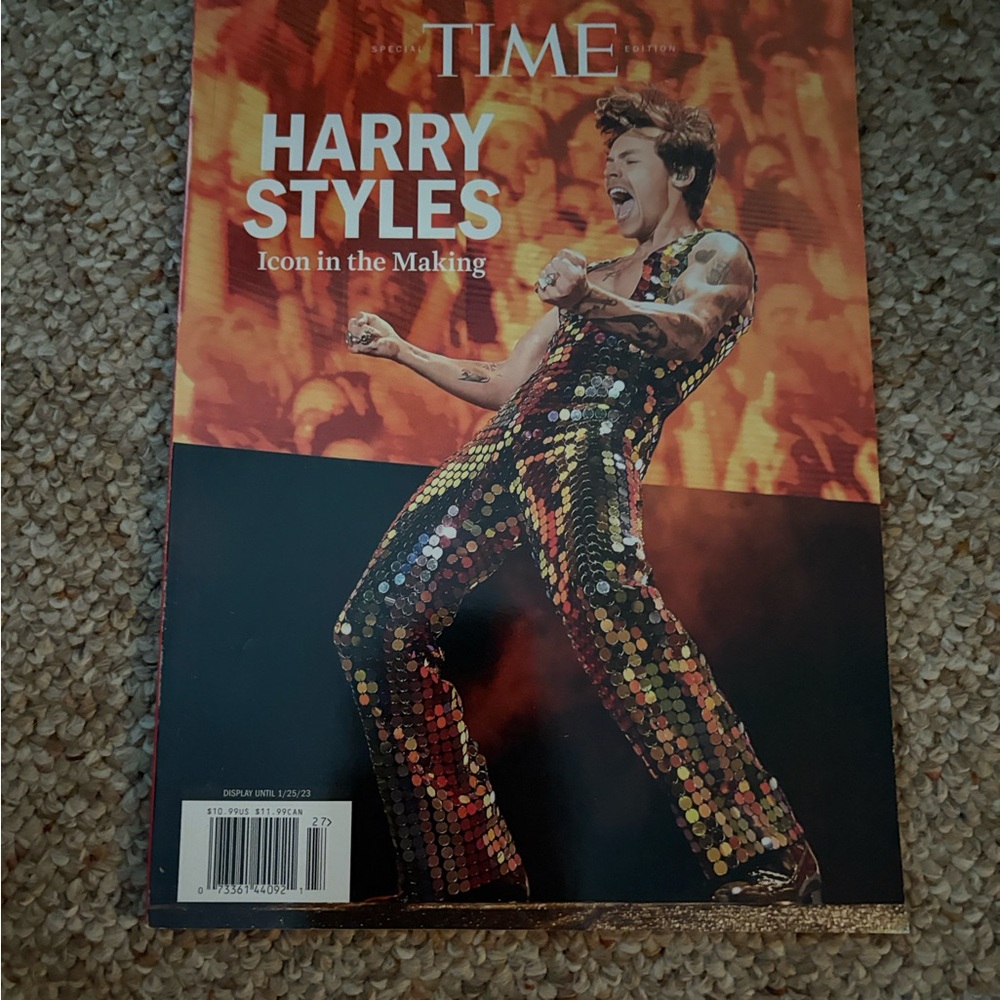 Time Magazine Featuring Iconic Performer Harry Styles
